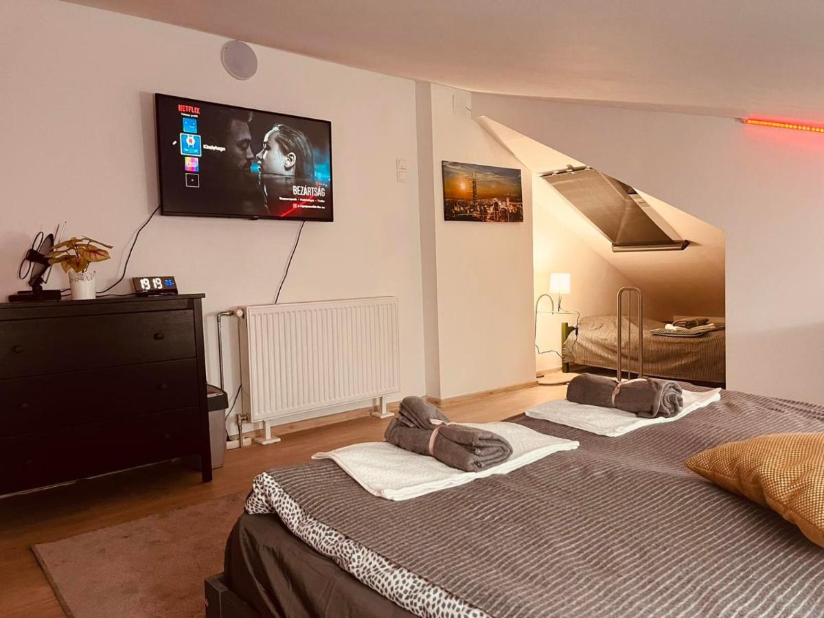King House & Garden With Ac And Free Parking Possibility Apartman Budapest Kültér fotó